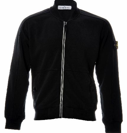 Stone Island Contrast Zip Jersey