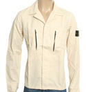 Stone Island Cream Lightweight Full Zip Jacket