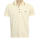 Stone Island Cream Polo Shirt