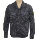 Dark Blue Nylon Lightweight Jacket
