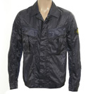 Stone Island Dark Blue Nylon Lightweight Jacket