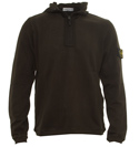 Stone Island Dark Green Hooded Sweatshirt