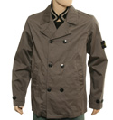 Stone Island Dark Grey Jacket with Removable Lining