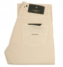 Stone Island Denims Cream Cotton Button Fly Straight Leg Jeans