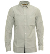 Stone Island Denims Green Stripe Long Sleeve Shirt