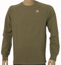 Stone Island Denims Khaki Cotton Sweatshirt