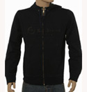 Stone Island Denims Navy Full Zip Hooded Cotton Sweatshirt