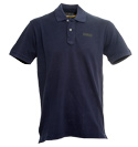 Stone Island Denims Navy Pique Polo Shirt