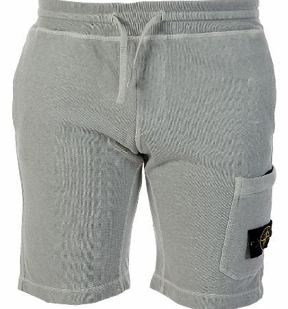 Stone Island Dyed Combat Cotton Shorts Grey