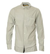 Stone Island Green Stripe Long Sleeve Shirt