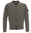 Stone Island Grey Button Fastening Cardigan