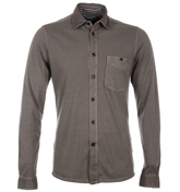 Stone Island Grey Jersey Shirt
