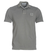 Stone Island Grey Polo Shirt