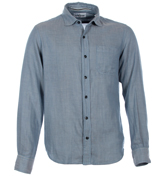 Stone Island Light Blue Lightweight Shirt