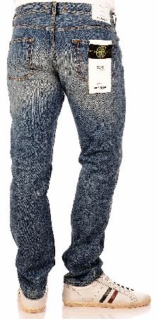 Stone Island Light Wash Tapered Jeans