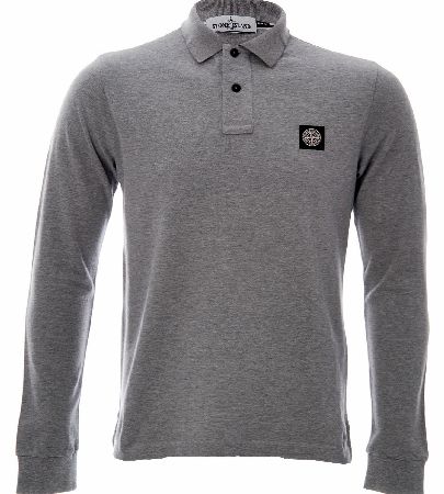 Stone Island Long Sleeve Piquet Polo