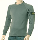 Mens Dark Grey Cotton Round Neck Sweater
