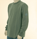 Mens Denims Khaki Cotton Sweatshirt