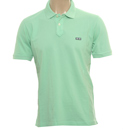 Mint Green Pique Polo Shirt