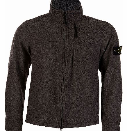 Stone Island Mixed Fabric Grey Jacket