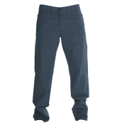 Stone Island Navy Comfort Fit Trousers