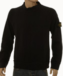 Stone Island Navy Cotton Sweatshirt