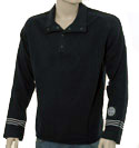 Stone Island Navy High Neck Cotton Sweater