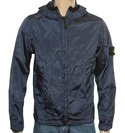 Stone Island Navy Lightweight Hooded Jacket