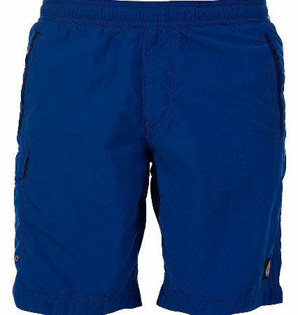 Stone Island Patch Logo Short Blue