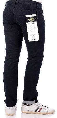 Stone Island Reflective Logo Cycling Pant Navy