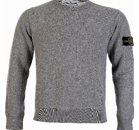 Stone Island Sleeve Badge Sweatshirt Grey