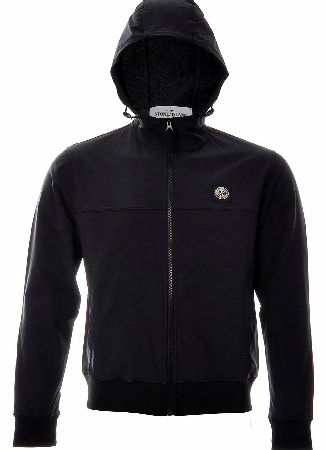 Stone Island Zip Through Hooded Jacket