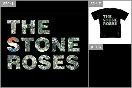 Stone Roses (Black Album Logo) T-shirt
