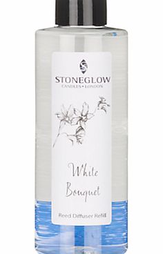 Stoneglow Diffuser Refill, White Linen, 200ml