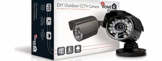 Storage Options HomeGuard SV061-48 DIY CCTV Bullet All Weather 480 TVL CCTV Camera with 15-20m Night Vision