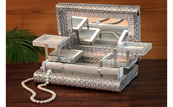 Christmas Gifts Alluring Hand Crafted Wood amp; Aluminum Embossed Box