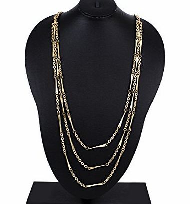 Store Indya Christmas Gifts Novel Hand Crafted Metal Chain Necklace Fashion Jewellery for Women amp; Girls