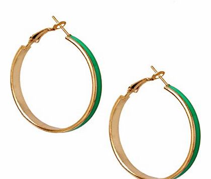 Store Indya Christmas Gifts Retro Hand Crafted Hoop Metal Earrings Fashion Jewellery for Women amp; Girls