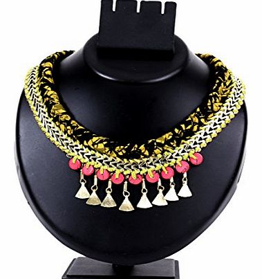 Store Indya Christmas Gifts Unique Hand Crafted Necklace with Alluring Beads Fashion Jewellery for Women amp; Girls