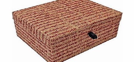 Store Indya Contemporary Hand Crafted Jute Jewellery Box