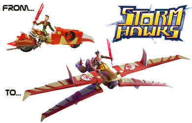storm Hawks Dark Aceand#39;s Talon