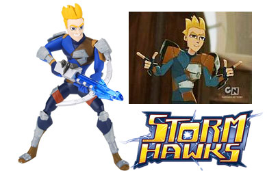 storm Hawks Deluxe Figure - Finn