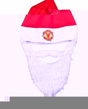 Storm International Manchester United Christmas Santa Hat with Beard