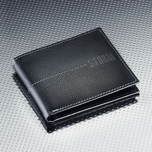 Storm Tinned Leather Wallet