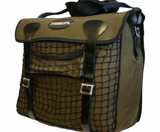 stormkloth/dallaswear Stormkloth Olive Canvas Game Bag with Removable Washable Waterproof Lining