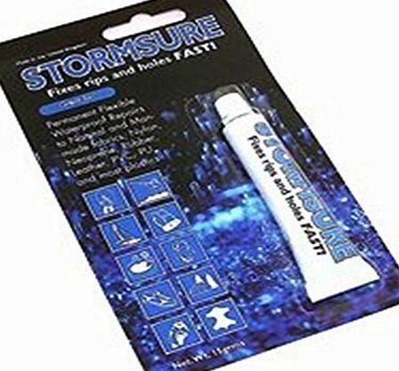 Stormsure Storm Sure Waterproof Adhesive repairs, swimming toys inflatables,sails, shoes,wetsuits and many man