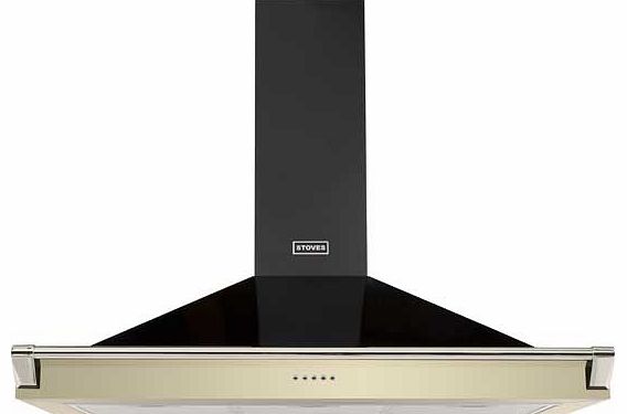 Stoves 1100 RICH 110cm Cooker Hood - Cream