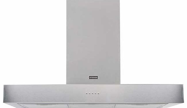 Stoves 1100 STERLING 110cm Flat Cooker Hood -