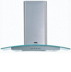 Stoves 80cm Glass Chimney Extractor