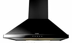 Stoves S600CHIM Standard 60cm Chimney Hood - Black